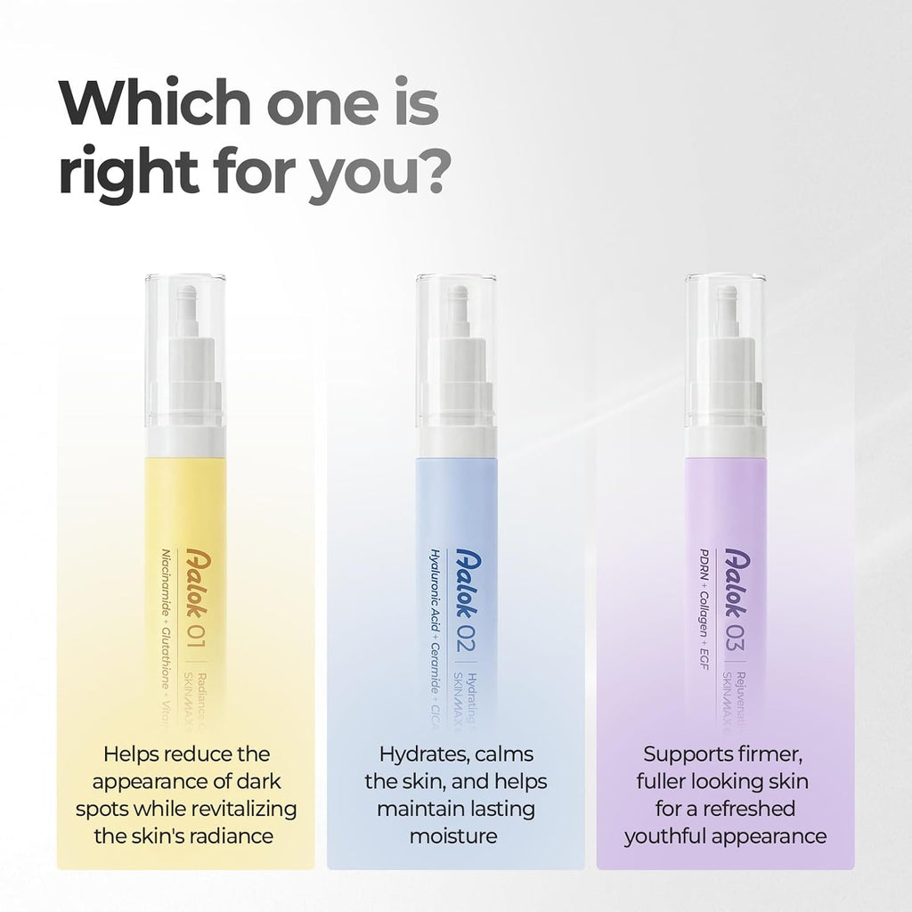 Aalok SKINMAX Facial Device and 03 Rejuvenating Elasticity SKINMAX Serum (Device + Serum)